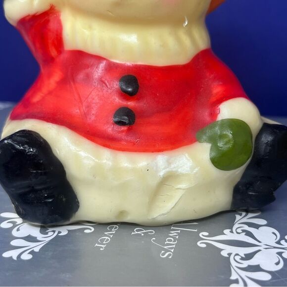 Vintage 5.5” Raggedy Ann Christmas Candle Never burned - Picture 3 of 9